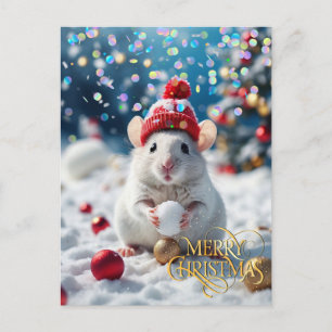 Weihnachten. Gratulation.  Postkarte