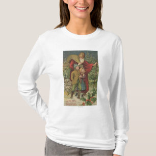 Weihnachten GreetingSanta, das mit Kindern geht T-Shirt