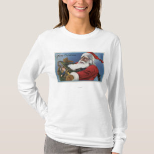 Weihnachten GreetingSanta und Geschenke T-Shirt