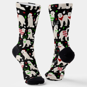 Weihnachten Große Pyrenäen Hunde Socken