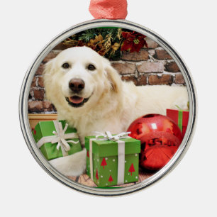 Weihnachten - große Pyrenäen Labrador X - Ginny Ornament Aus Metall