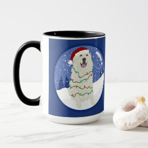 Weihnachten Große Pyrenäen  Tasse