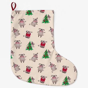 Weihnachten Grosser Weihnachtsfest - Strumpf Großer Weihnachtsstrumpf