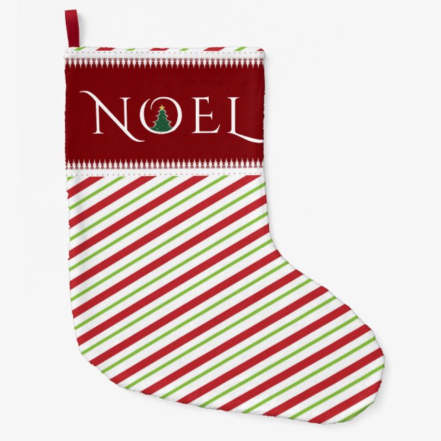 WEIHNACHTEN GROßER WEIHNACHTSSTRUMPF (Vorderseite)