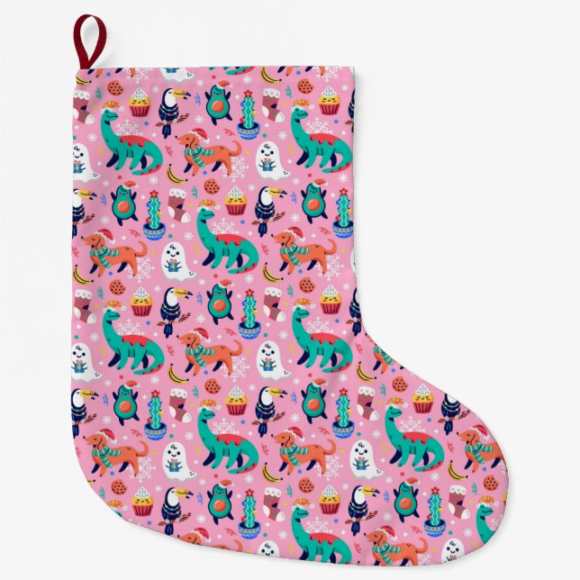 Weihnachten Großer Weihnachtsstrumpf (Vorderseite)