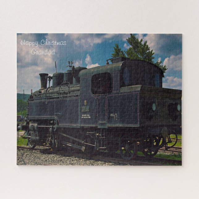 Weihnachten Großvater. Puzzle (Horizontal)