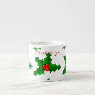 Weihnachten Grün und Rot heilige Thunder_Cove Espressotasse