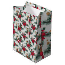 Weihnachten Grüne Garland Red Rows Gold Akzent Grü
