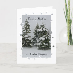 Weihnachten Grüße an meine liebe Tochter