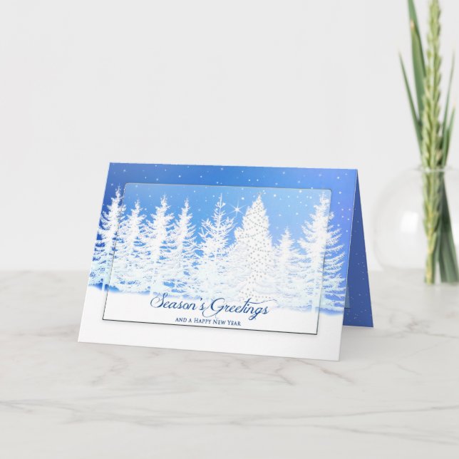 Weihnachten - Grüße der Jahreszeit, Winter, Geschä (Vorderseite)