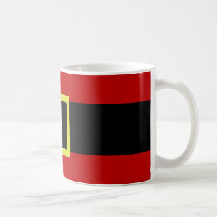 Weihnachten  Gürtel des Weihnachtsmanns Tasse