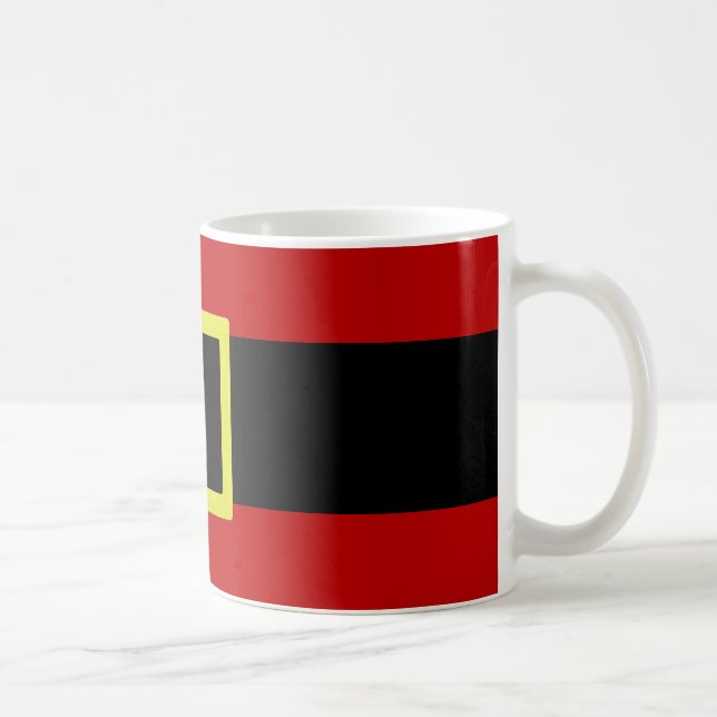 Weihnachten| Gürtel des Weihnachtsmanns Tasse (Rechts)