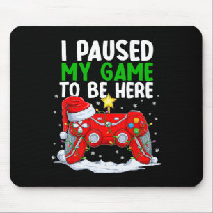 Weihnachten habe ich mein Spiel unterbrochen, um h Mousepad
