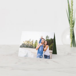 Weihnachten handgezeichnete Weihnachtskarte