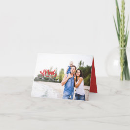 Weihnachten handgezeichnete Weihnachtskarte