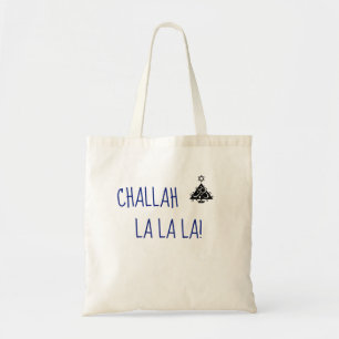 Weihnachten Hanukkah Chrismukkah Challah La La La  Tragetasche