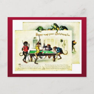 Weihnachten hat Affen Golf spielen, Froschbeobacht