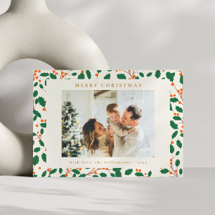 Weihnachten Heilige botanische Vegetation Zwei Fot