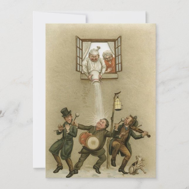 Weihnachten heißes Wasser (Vorderseite)