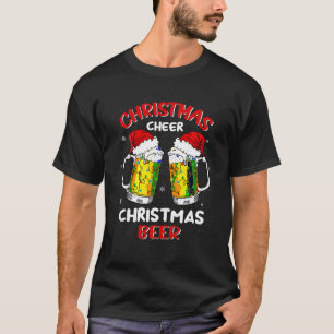 Weihnachten Heiterkeit Beer Xmas Tree Lights Me T-Shirt