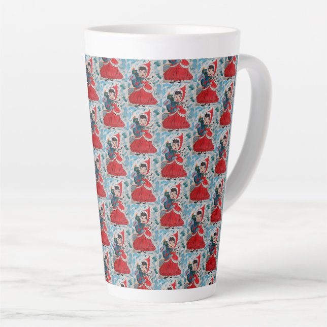 Weihnachten: Helfer Milchtasse (Rechte Ecke)