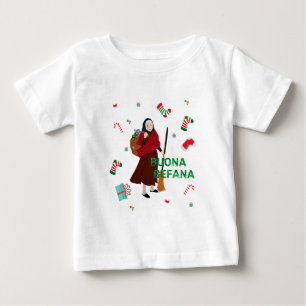 Weihnachten Hexe buona Befana Baby T-shirt