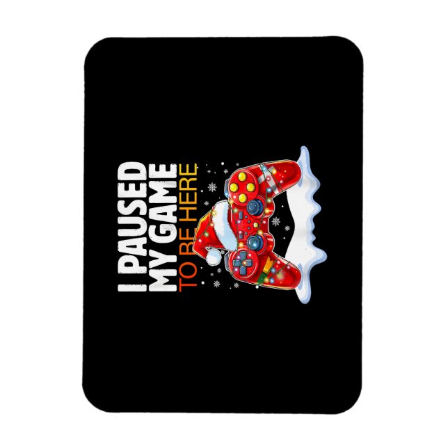 Weihnachten hielt ich mein Spiel an, um hier zu se Magnet (Vertikal)