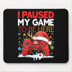 Weihnachten hielt ich mein Spiel an, um hier zu se Mousepad
