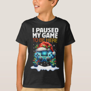 Weihnachten hielt ich mein Spiel an, um hier zu se T-Shirt