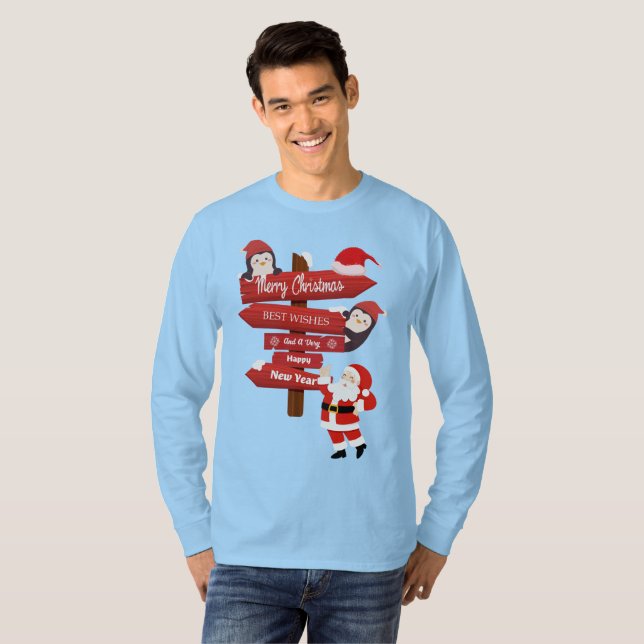 Weihnachten & HNY! T-Shirt (Vorne ganz)