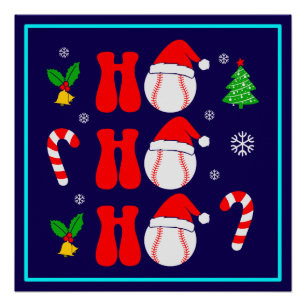 Weihnachten Ho Ho Ho Funny Xmas-85211 Poster