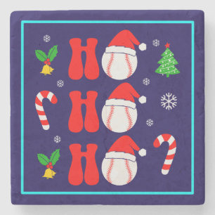Weihnachten Ho Ho Ho Funny Xmas-85211 Steinuntersetzer