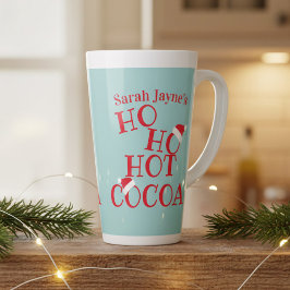 Weihnachten Ho Ho Hot Cocoa Urlaub Latte Tasse