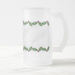 Weihnachten Holly Mattierte Tasse