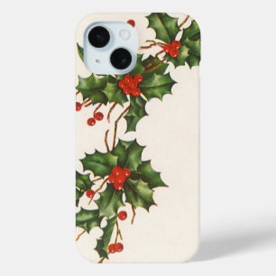 Weihnachten, Holly-Pflanze mit Roten Berries Case-Mate iPhone Hülle