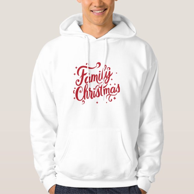Weihnachten Hoodie (Vorderseite)