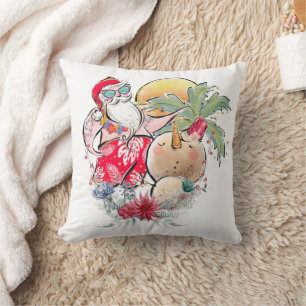 Weihnachten Hot Holly Jolly Santa Claus Kissen
