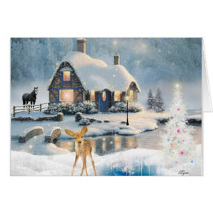Weihnachten-Hütte
