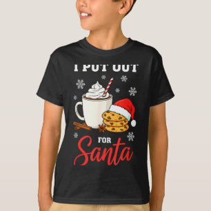 Weihnachten Ich Habe Für Den Weihnachtsmann Lustig T-Shirt