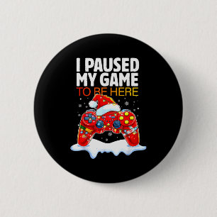 Weihnachten Ich Pausierte Mein Spiel Um Hier Zu Se Button