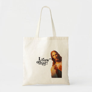 Weihnachten, ich sah diesen Jesus, ich sah, dass Tragetasche