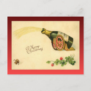 Weihnachten im alten Stil, Champagnerflasche