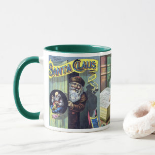 Weihnachten im alten Stil, der Nikolaus und sein W Tasse