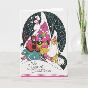 Weihnachten im alten Stil, elegante viktorianische