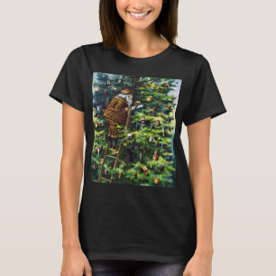 Weihnachten im alten Stil, viktorianischer Weihnac T-Shirt