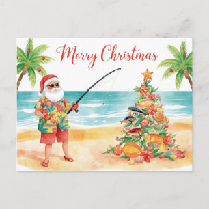 Weihnachten im Angel-Thema für Angler