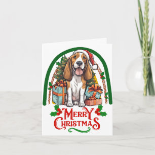 Weihnachten im Basset Karte