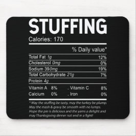 Weihnachten im Erntedank Ersticken ernährungsphysi Mousepad
