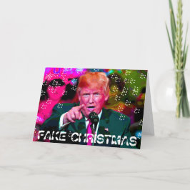 Weihnachten im Fake, Donald Trump Satire Weihnacht