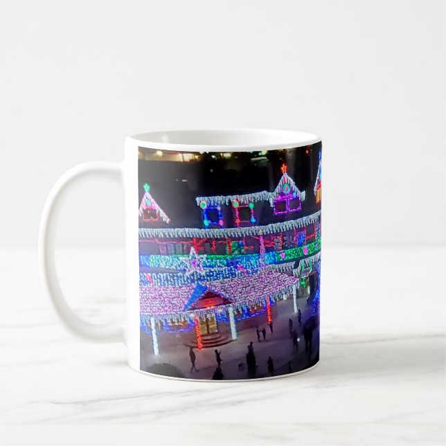 Weihnachten im Havasu-See Kaffeetasse (Links)